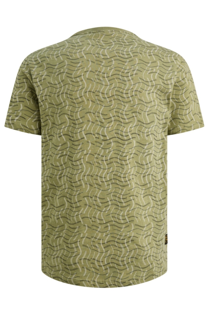 PME legend groene heren t-shirt | Achteraanzicht