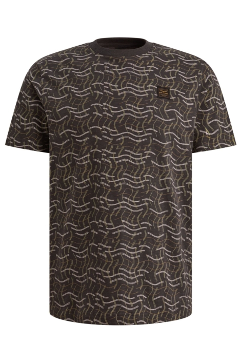 PME legend blauwe heren t-shirt | Vooraanzicht
