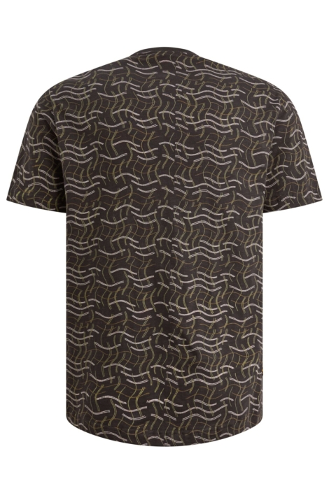 PME legend blauwe heren t-shirt | Achteraanzicht