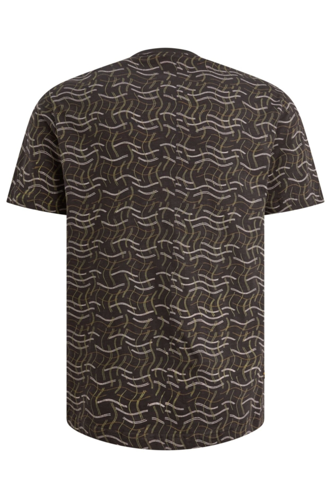 PME legend blauwe heren t-shirt | Achteraanzicht