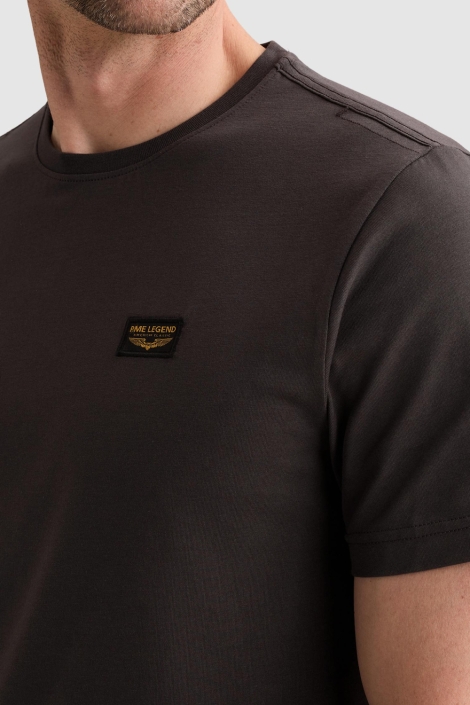PME legend blauwe heren t-shirt | Close up