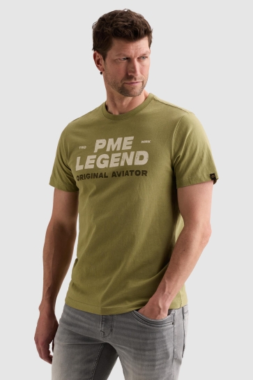 PME legend T-shirt T SHIRT MET STOER ARTWORK OP DE BORST PTSS2606552 6394