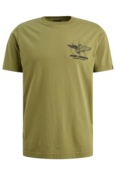PME legend groene heren t-shirt | Vooraanzicht