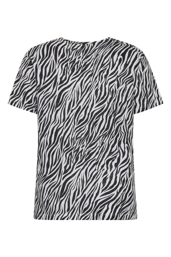 Freequent witte dames t-shirt | Achteraanzicht