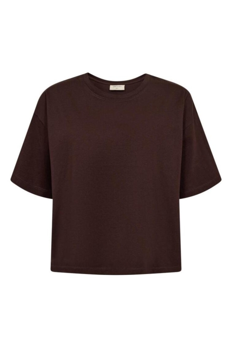 Freequent bruine dames t-shirt | Vooraanzicht