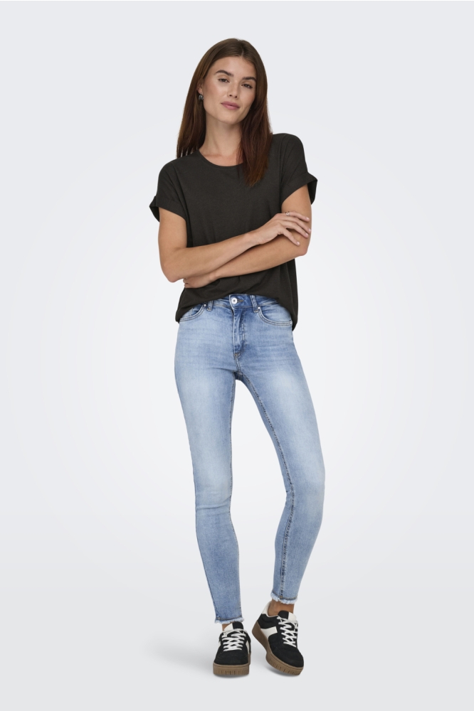 Only bruine dames t-shirt | Model