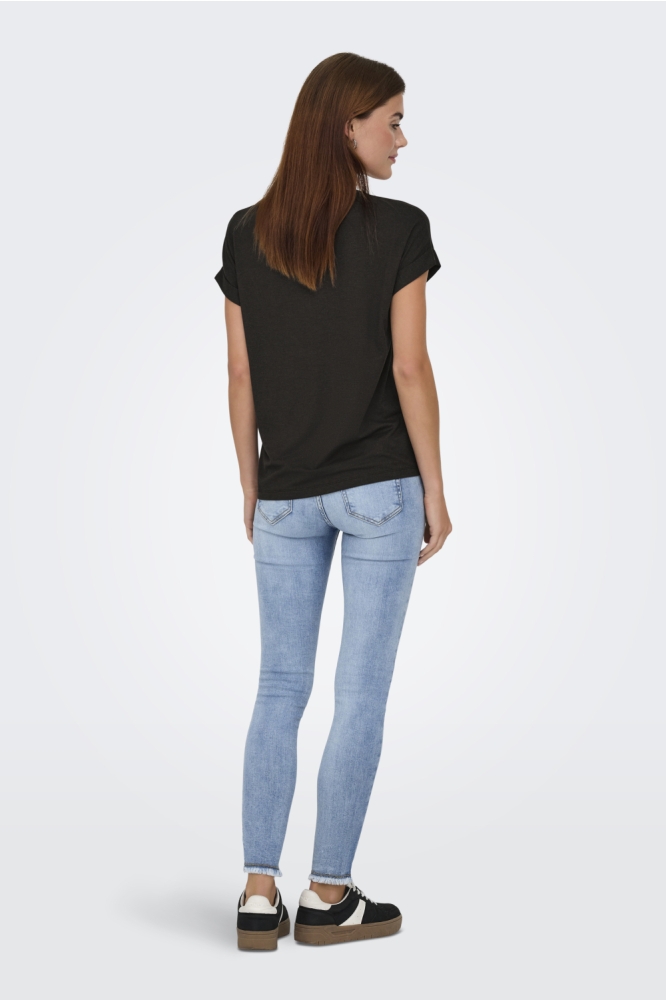 Only bruine dames t-shirt | Model