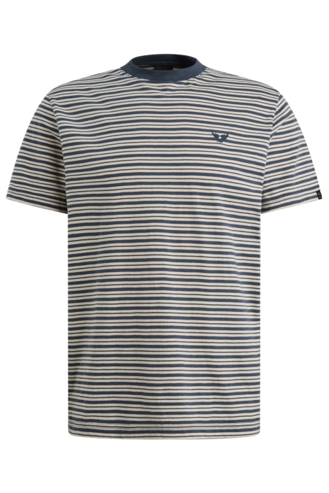 PME legend blauwe heren t-shirt | Vooraanzicht