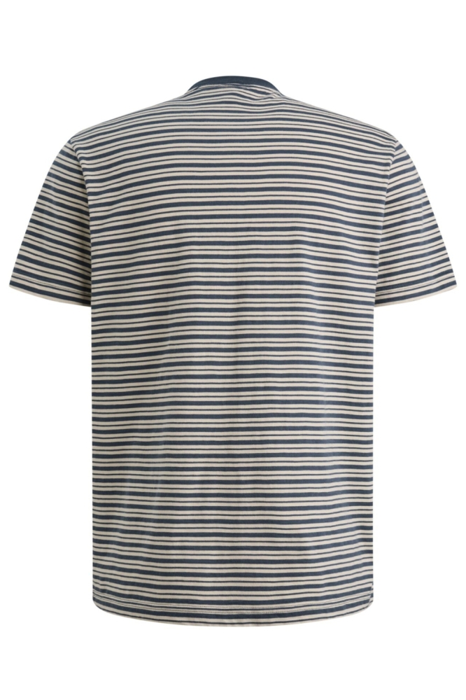 PME legend blauwe heren t-shirt | Achteraanzicht