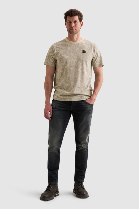 PME legend ecru heren t-shirt | Model