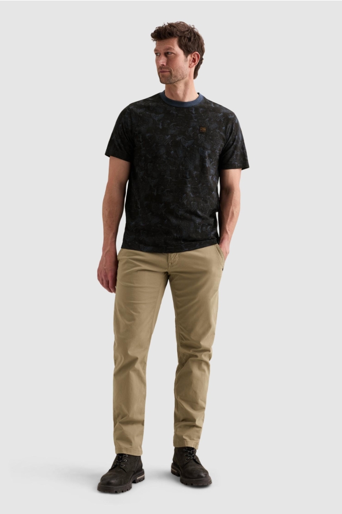 PME legend blauwe heren t-shirt | Model