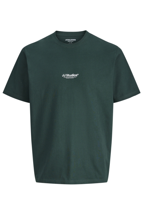 Jack & Jones groene heren t-shirt | Vooraanzicht