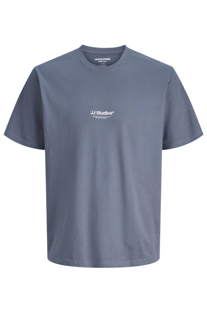 Jack & Jones blauwe heren t-shirt | Vooraanzicht