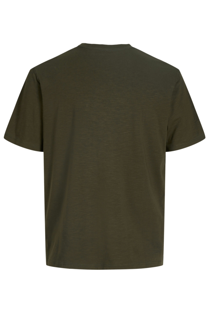 Jack & Jones groene heren t-shirt | Achteraanzicht