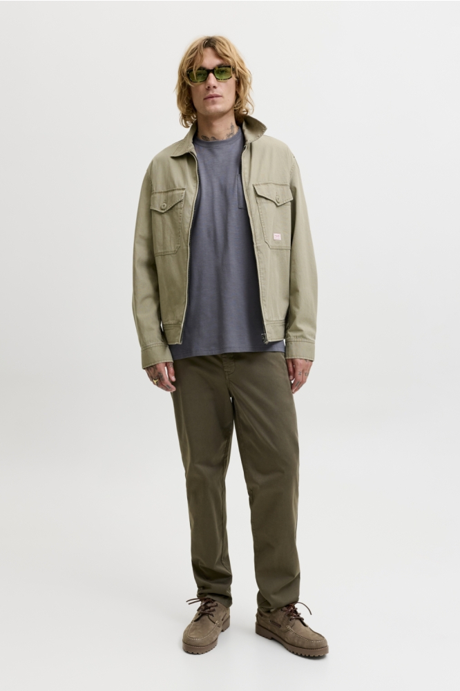 Jack & Jones blauwe heren t-shirt | Sfeerbeeld, In situatie