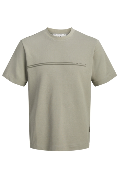 Jack & Jones groene heren t-shirt | Vooraanzicht