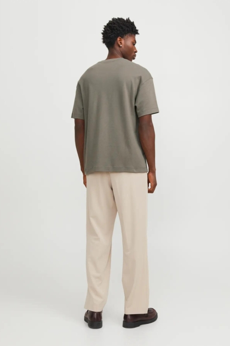 Jack & Jones groene heren t-shirt | Model