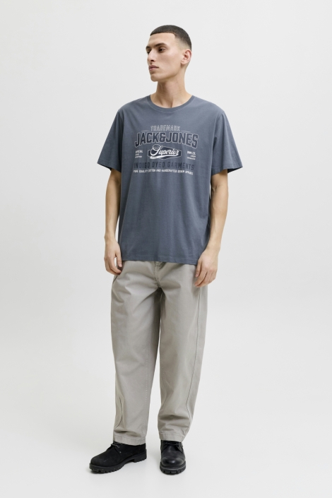 Jack & Jones blauwe heren t-shirt | Model