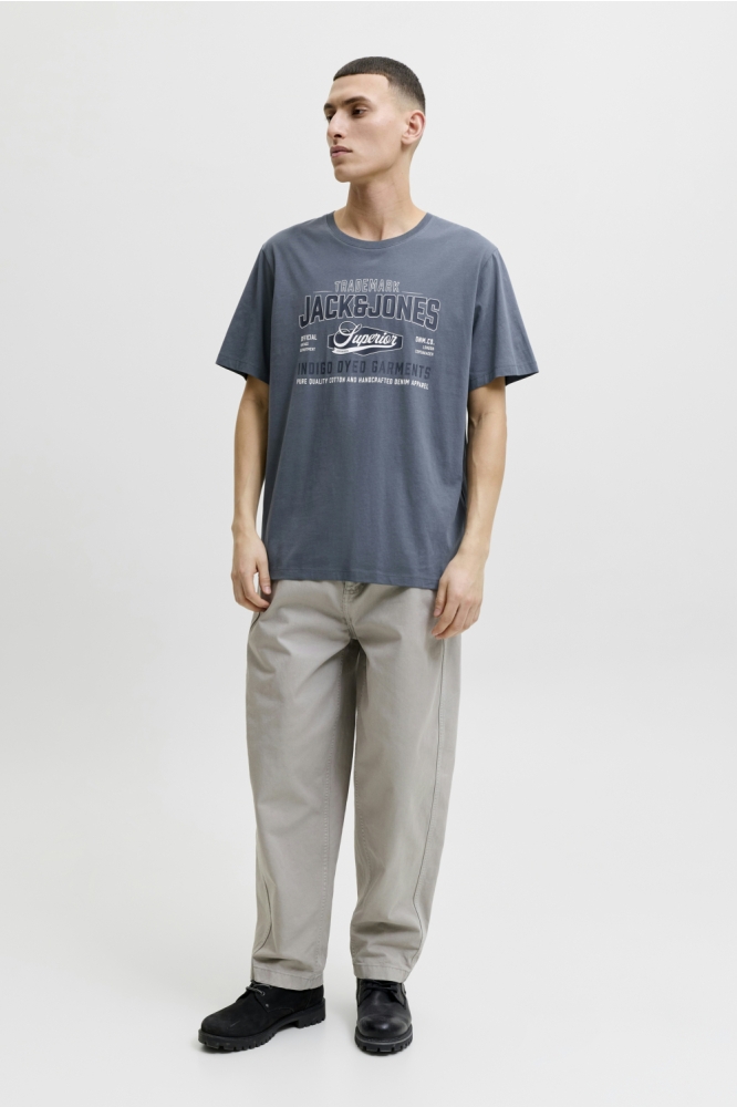 Jack & Jones blauwe heren t-shirt | Model