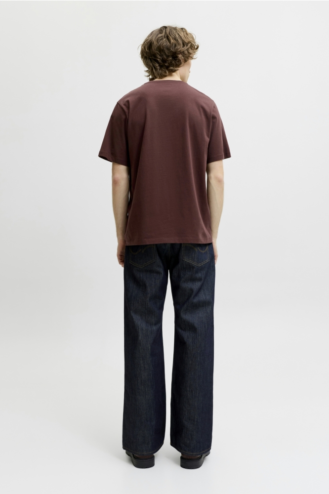 Jack & Jones bruine heren t-shirt | Model