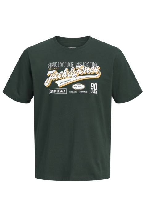 Jack & Jones groene heren t-shirt | Vooraanzicht
