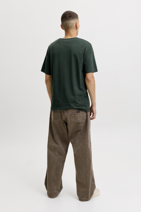 Jack & Jones groene heren t-shirt | Model