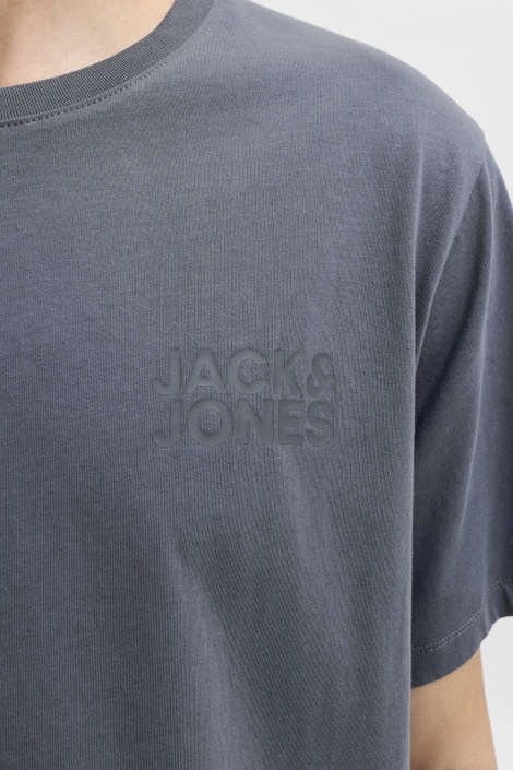 Jack & Jones blauwe heren t-shirt | Kleurstaal