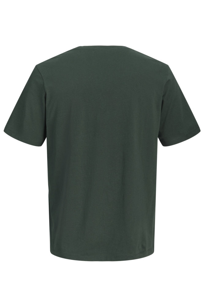 Jack & Jones groene heren t-shirt | Achteraanzicht