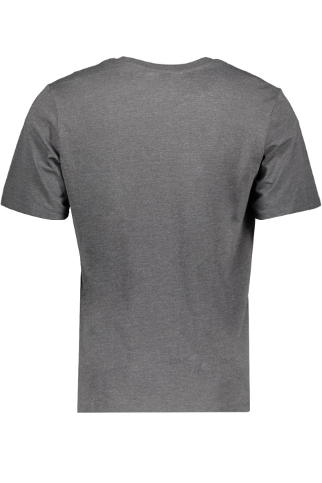 Jack & Jones grijze heren t-shirt | Achteraanzicht