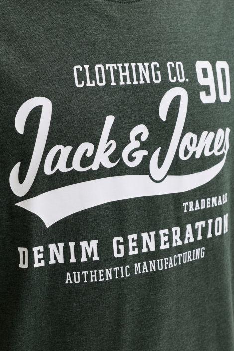 Jack & Jones groene heren t-shirt | Unique Selling Point