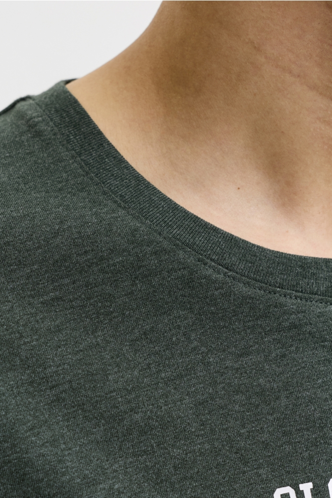 Jack & Jones groene heren t-shirt | Kleurstaal