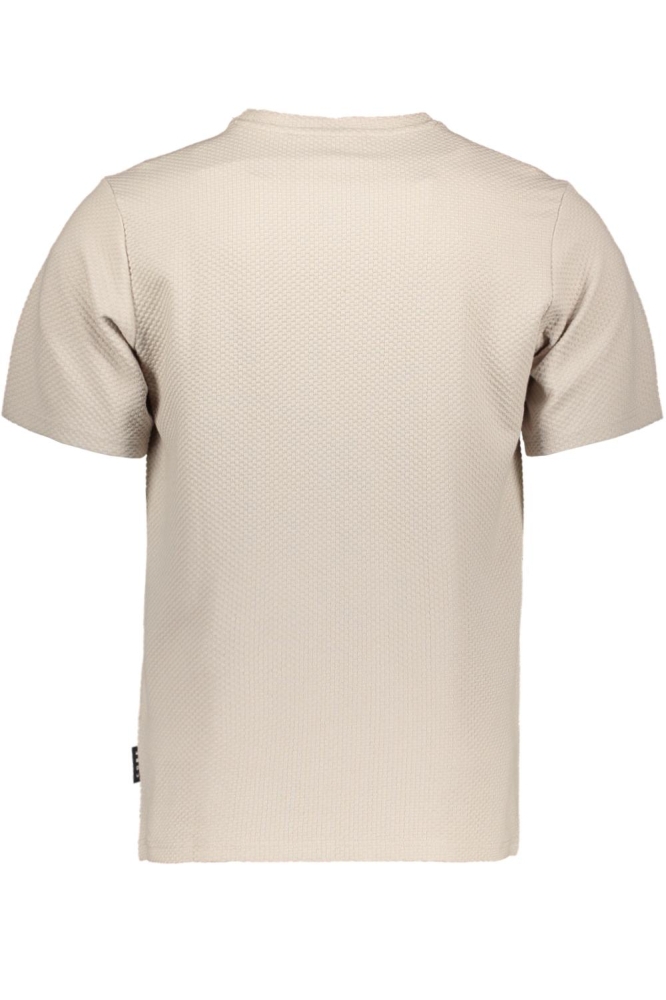 Jack & Jones beige heren t-shirt | Achteraanzicht