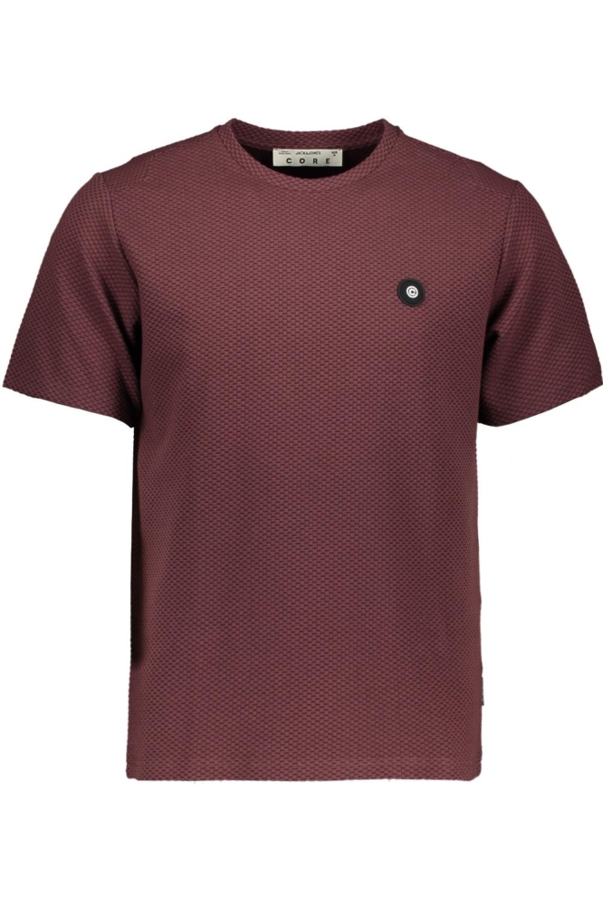 Jack & Jones rode heren t-shirt | Vooraanzicht