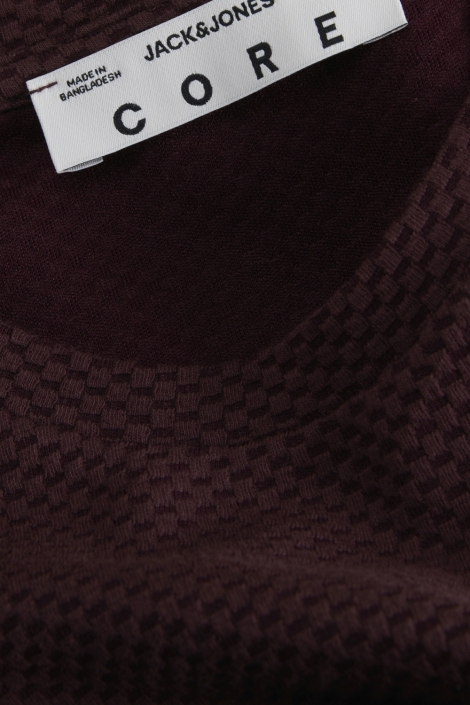 Jack & Jones rode heren t-shirt | Close up