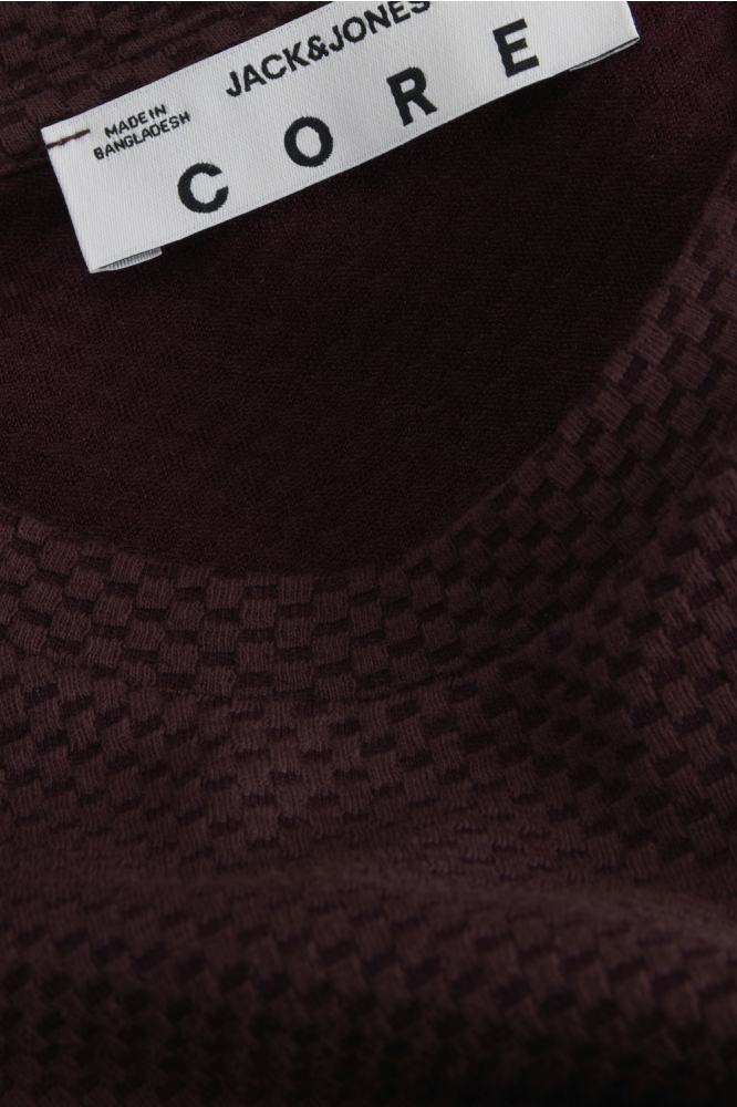 Jack & Jones rode heren t-shirt | Close up