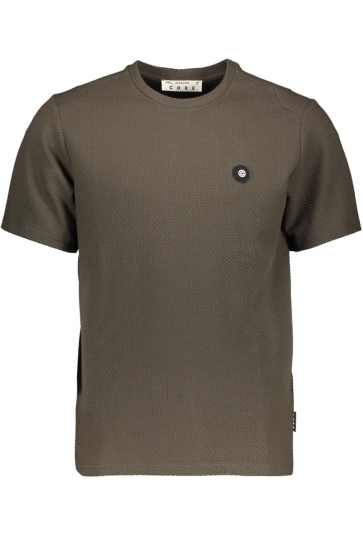 Jack & Jones jcopuffer tee ss crew neck smu Groen