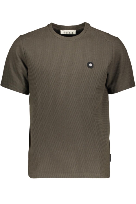 Jack & Jones groene heren t-shirt | Vooraanzicht