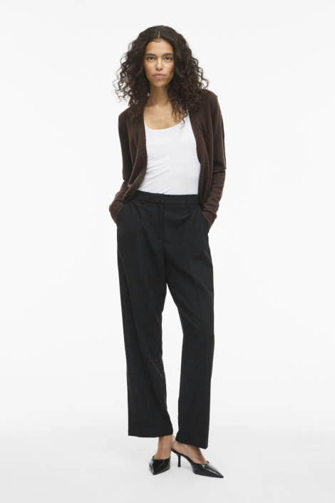 Vila bruine dames vest | Model