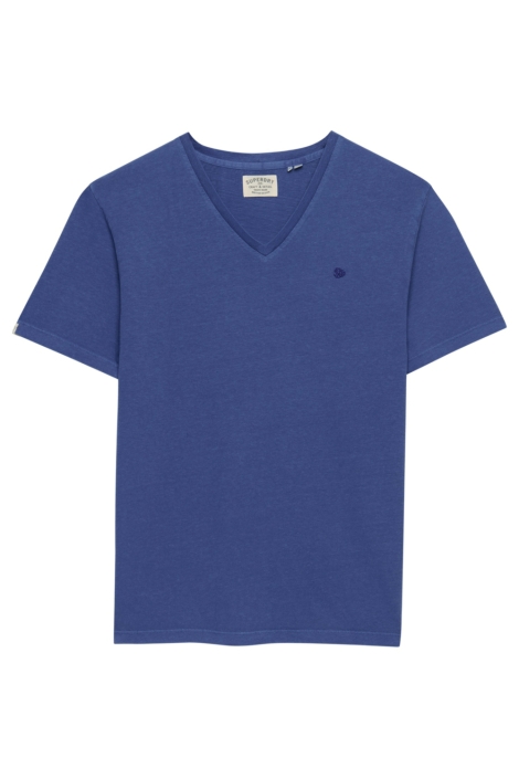Superdry blauwe heren t-shirt | Vooraanzicht