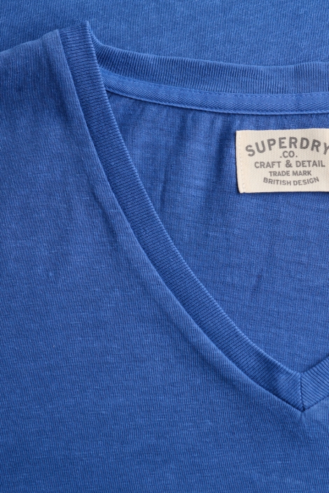 Superdry blauwe heren t-shirt | Kleurstaal