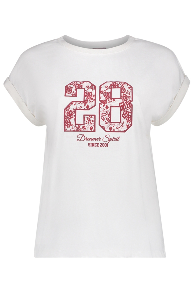 Geisha witte dames t-shirt | Vooraanzicht