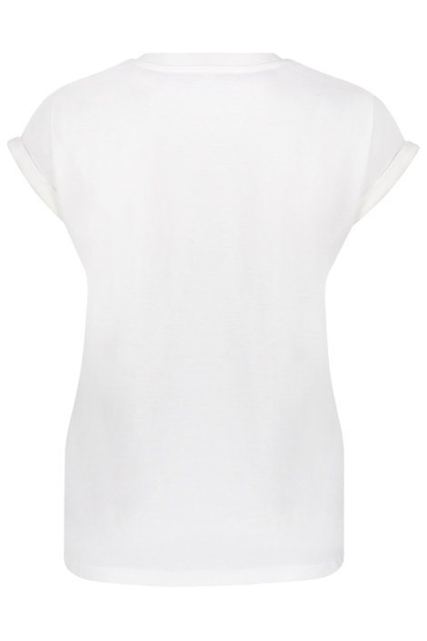 Geisha witte dames t-shirt | Achteraanzicht