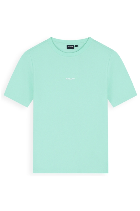 Ballin groene heren t-shirt | Vooraanzicht
