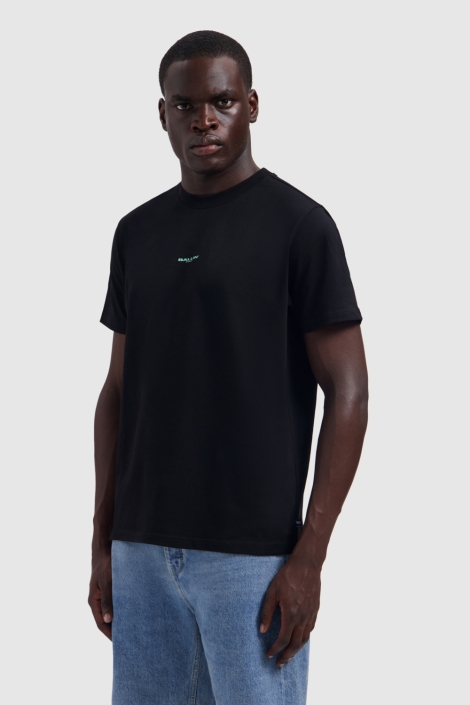 Ballin zwarte heren t-shirt | Model vooraanzicht