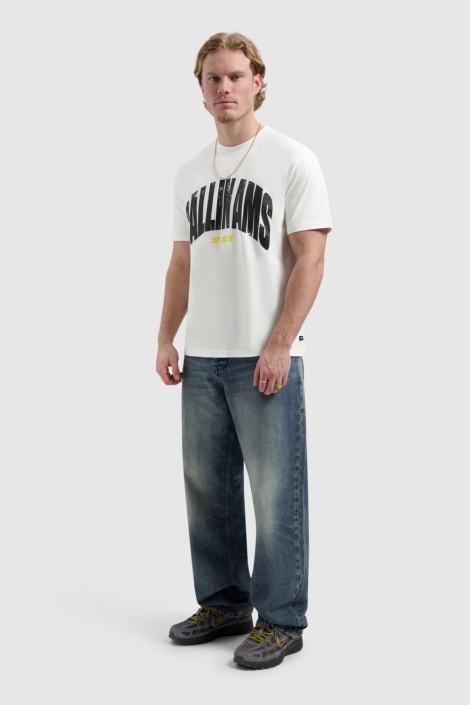 Ballin witte heren t-shirt | Model