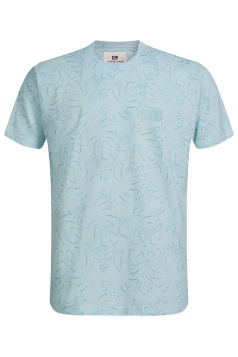 Gabbiano blauwe heren t-shirt | Vooraanzicht