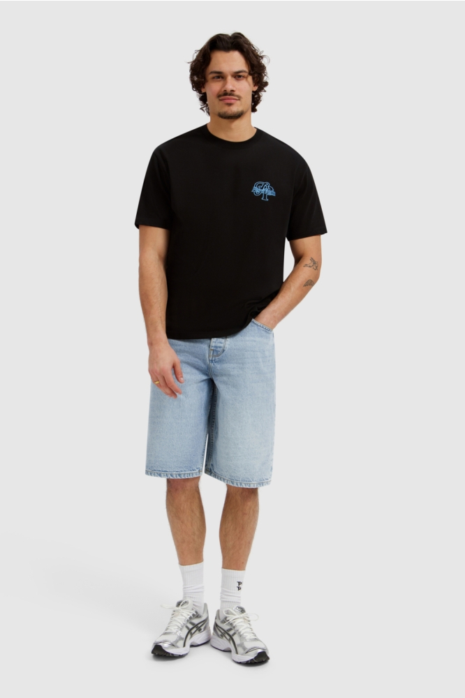 Pure Path zwarte heren t-shirt | Model