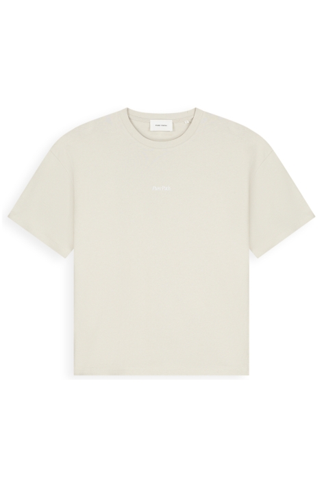 Pure Path zand heren t-shirt | Vooraanzicht