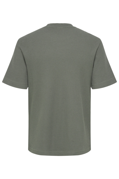 Only & Sons groene heren t-shirt | Achteraanzicht