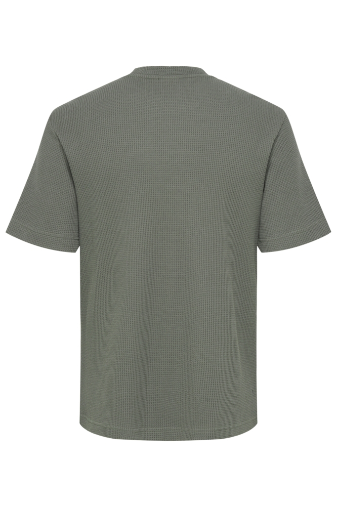 Only & Sons groene heren t-shirt | Achteraanzicht